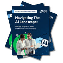 EN - 2025 AI Report Cover Spread Mock-up